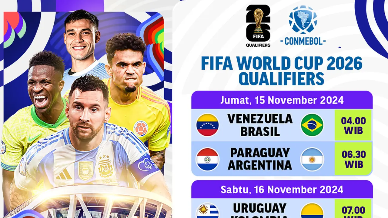Jadwal CONEMBOL Qualifiers 2026 Pekan Ini di Vidio
