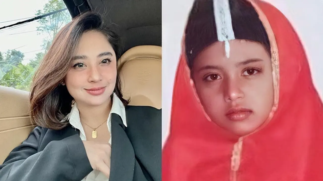 5 Potret Masa Kecil Dewi Perssik, Parasnya Imut