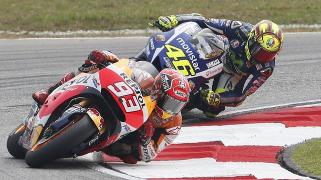 Valentino Rossi vs Marc Marquez