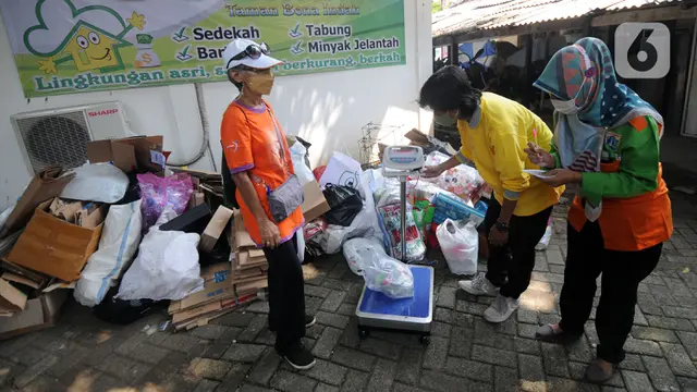 FOTO: Bank Sampah Perumahan Elite di Jakarta