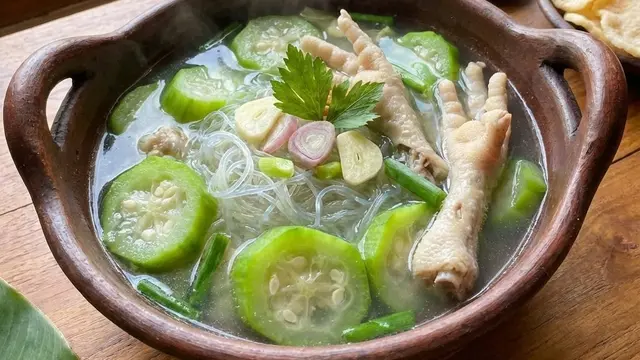 Resep Sayur Oyong Kuah Bening