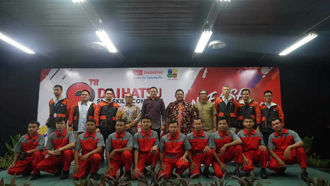 Siswa dan Guru Adu Kemampuan Otomotif di Daihatsu National SMK Skill Contest 2026 (Ist)