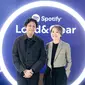 Hindia dan Kossy Ng, Head of Music Spotify Asia Tenggara. (dok. Spotify)