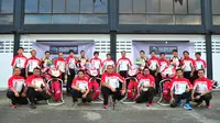 Astra Honda Racing Team menjadi juara kategori tim pada ajang Asia Road Racing Championsip (ARRC) 2017 kelas Asia Production 250. (AHRT)