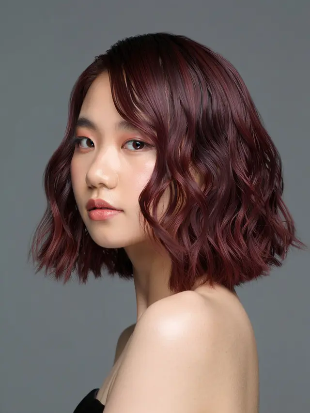 Rambut Pendek Ala Wanita Cina