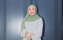 5 Potret Cantik Berhijab Kiky Saputri Ikut Kajian Ustaz Hilman Fauzi, Padahal Baru Melahirkan Anak Pertama Sebelum Ramadan