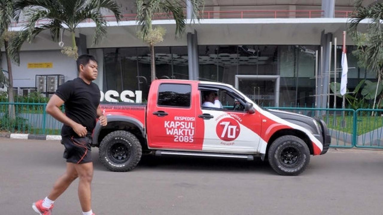 Ini mobil Ekspedisi Kapsul Waktu pembawa mimpi rakyat Indonesia