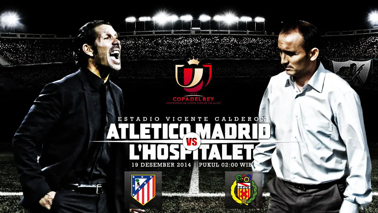 Prediksi Atletico Madrid vs L'Hospitalet (Liputan6.com/Yoshiro)