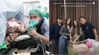 Momen Mahalini melahirkan anak pertama. (sumber: Instagram/rizkyfbian)