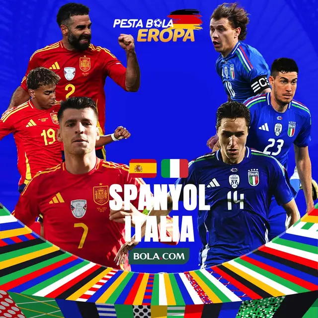 Euro 2024 - Spanyol Vs Italia - Duel Pemain