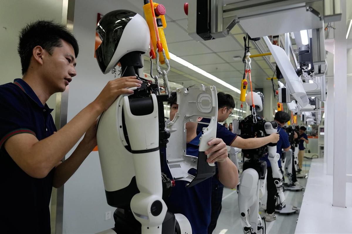 FOTO: Melihat Pabrik Robot Masa Depan di Beijing