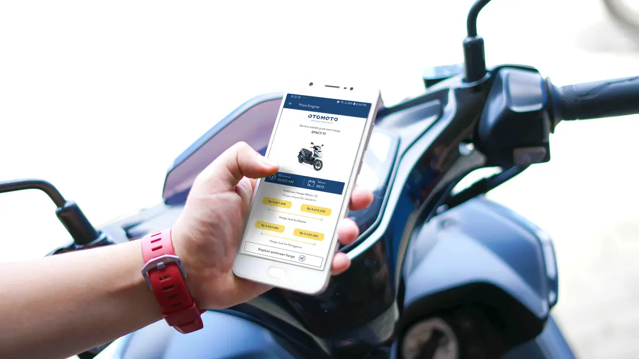 Tak Ingin Tertipu Saat Beli Motor Bekas, Gunakan Aplikasi Ini