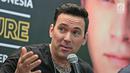 Pemeran Power Ranger Hijau, Jason Frank memberi keterangan saat jumpa pers Indonesia Comic Con 2017 di kawasan Thamrin, Jakarta, Kamis (26/10). Frank tercatat sebagai aktor terlama yang bermain dalam serial power ranger. (Liputan6.com/Herman Zakharia)