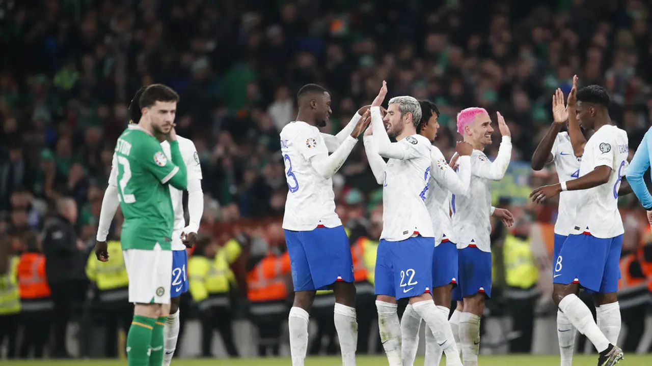 Irlandia vs Prancis, Kualifikasi Euro 2024