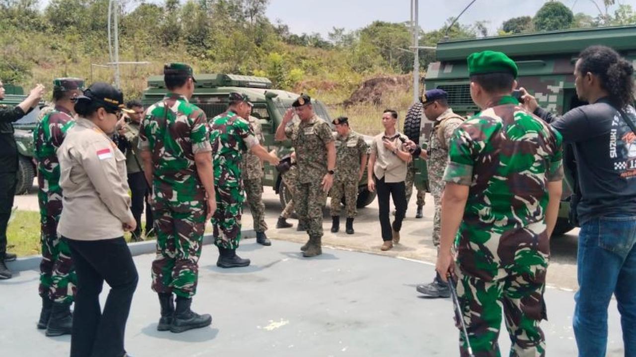 Pangdam Tanjungpura Perkuat Kerja Sama TNI TDM Cegah Penyelundupan di Perbatasan