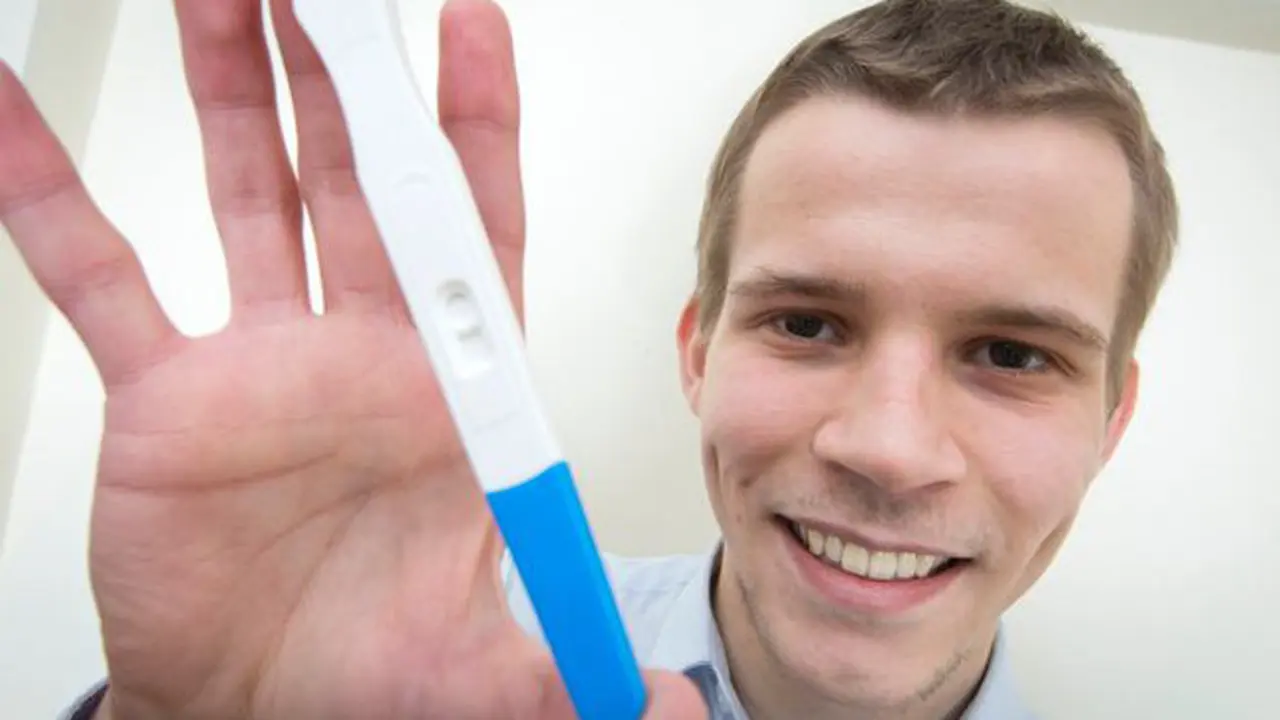 Byron Geldard - Pria Tes Hamil Positif & Kanker Testis