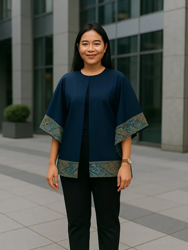 Outer Batik untuk Kantor (Foto: ChatGPT)