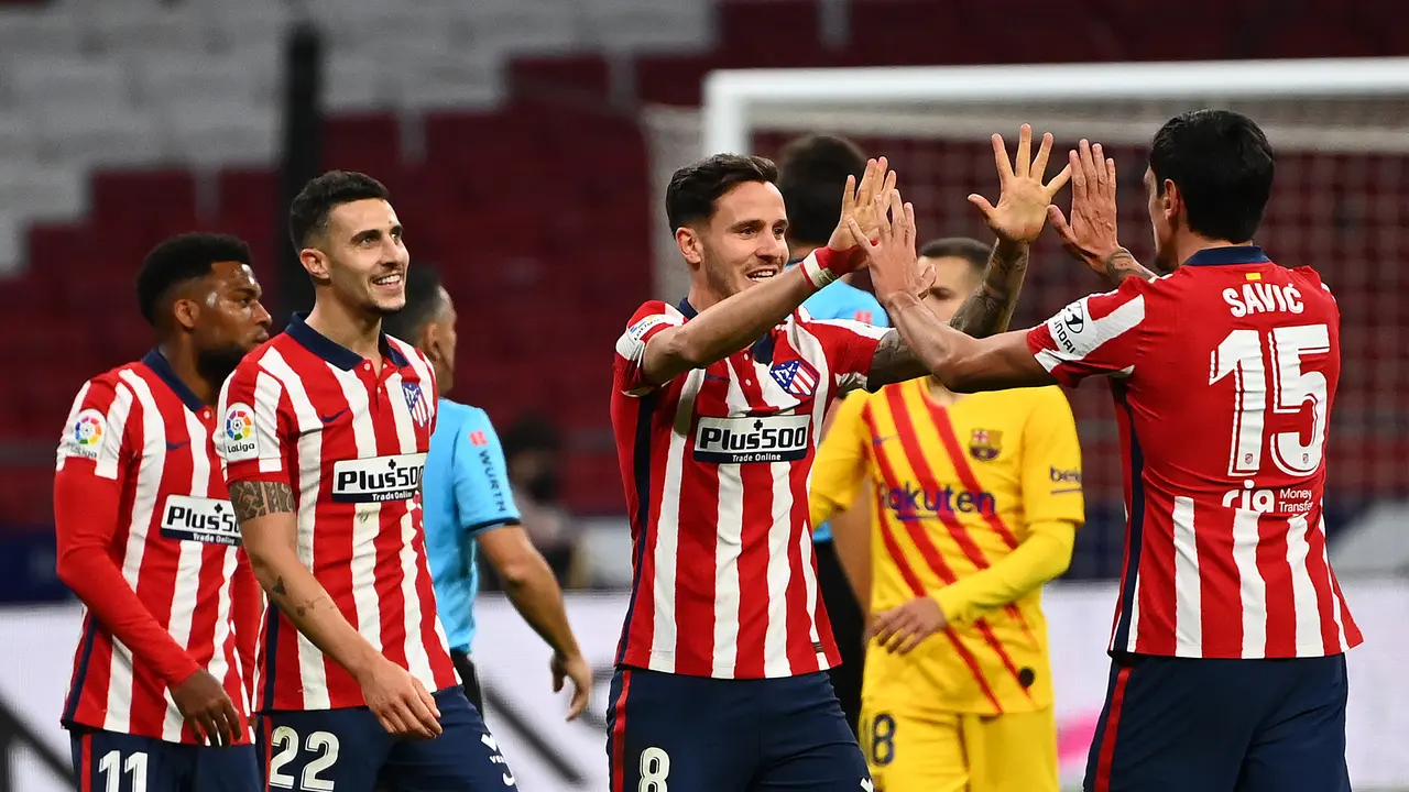Atletico Madrid Taklukkan Barcelona di Wanda Metropolitano