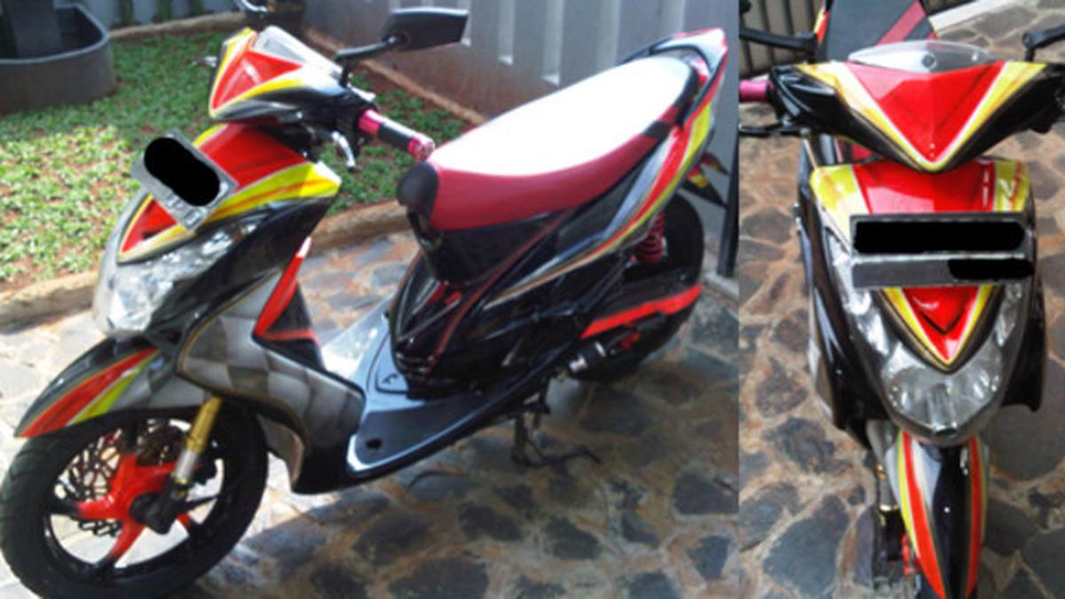 Modifikasi Yamaha Mio Soul Lebih Mentereng - Berita Otosia.com