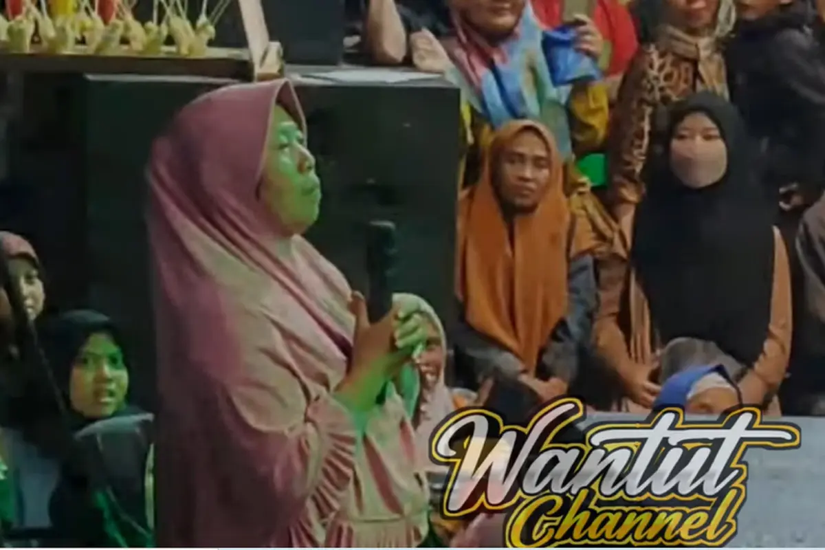 Bu Suparti (Tangkap Layar YouTube Wantut Chanel)