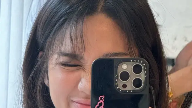 Azizah Salsha dengan potongan rambut barunya. [@azizahsalsha_]