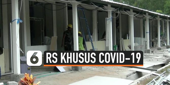 VIDEO: Pembangunan RS Pasien Corona Covid-19 di Pulau Galang Hampir Rampung