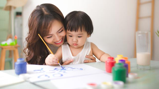 anak belajar dan bermain