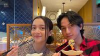 Megan Domani dan Farhan Rasyid tetap kompak usai My Love My Enemy tamat (Foto: Instagram/@farhanrasyidd)