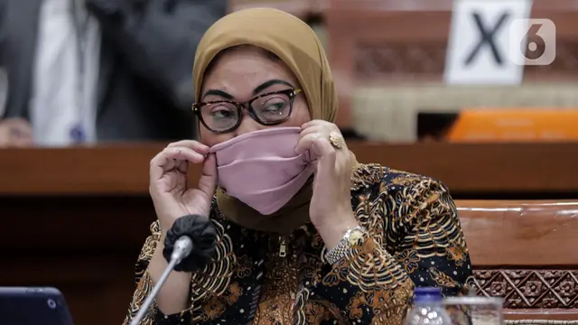 Bahas Nasib Pekerja Terimbas Corona, Menaker Raker dengan DPR