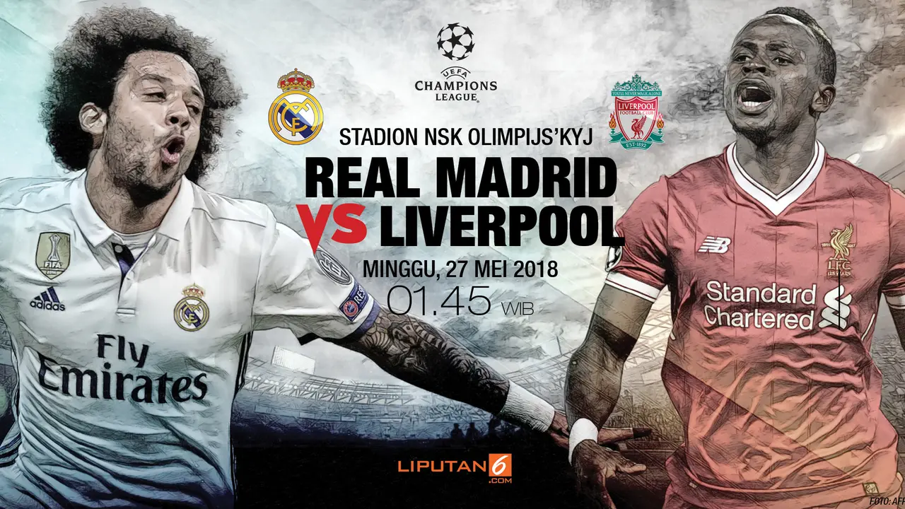 Prediksi Real madrid vs Liverpool