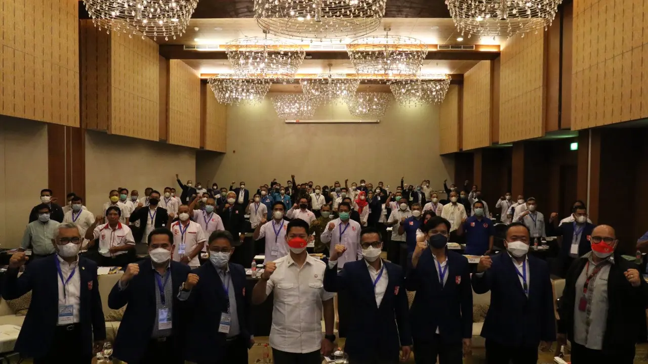 Rapat Kerja Nasional 2022 Pengurus Besar Persatuan Renang Seluruh Indonesia atau PB PRSI periode 2021-2025