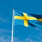 Ilustrasi Bendera Swedia yang menjadi negara Uni Eropa pertama mengakui kedaulatan Palestina pada 30 Oktober 2014. (Pixabay/Unif)