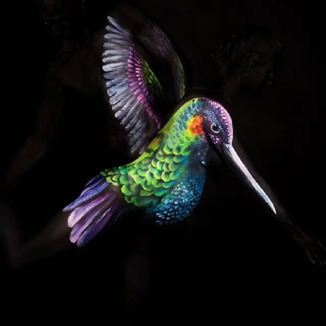 Bikin Takjub, 10 Potret Body Painting Berhasil Menipu Mata