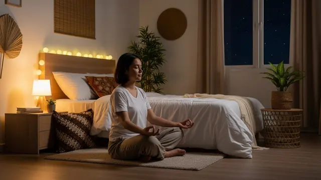 Cara Tidur Kembali Setelah Terbangun Tengah Malam/Gemini AI