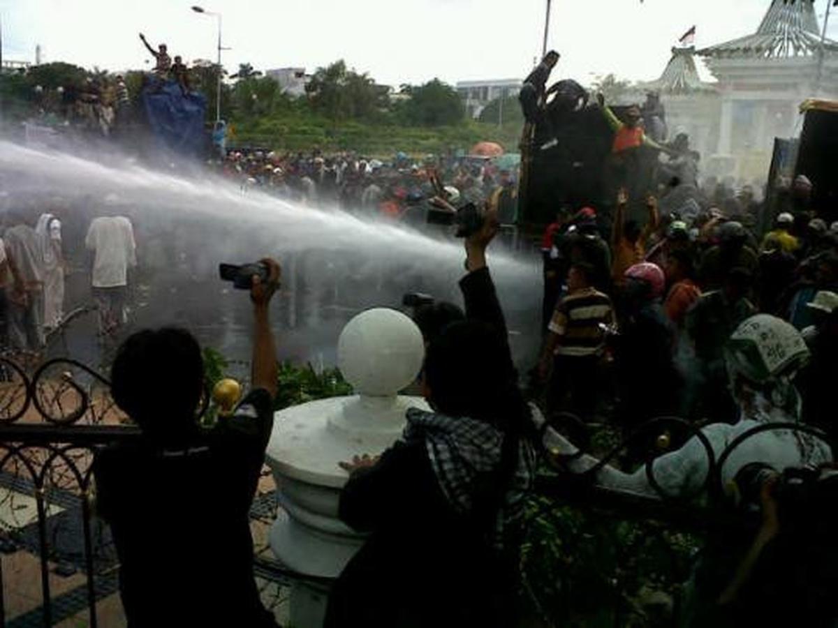 Ricuh demo korban Lapindo