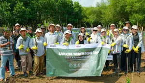 Program Ayo Beraksi, Langkah Nyata Telkom Galakkan Penanaman Mangrove di Pesisir Semarang