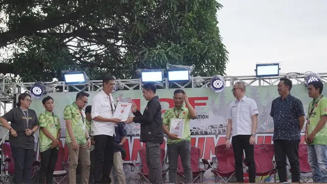 IOF menandatangani nota kesepahaman (MoU) dengan sejumlah sponsor.