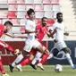 Timnas Indonesia kalah 1-4 dari Yordania dalam laga uji coba di King Abdullah II Stadium, Selasa (11/6/2019). (PSSI)