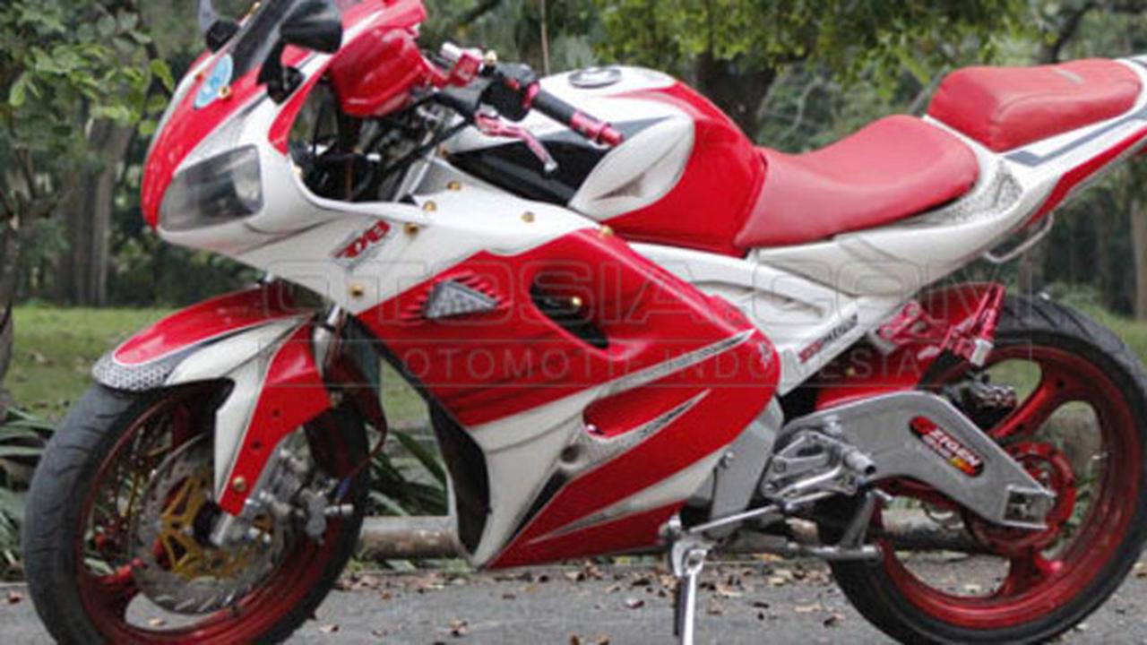 Modifikasi Yamaha Vixion (Foto: Rhavha G. Bastian)