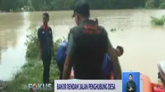 Banjir yang disebabkan luapan Sungai Waysekampung ini telah terjadi selama lebih dari 4 hari akibat guyuran hujan deras.