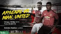 Premier League: Arsenal vs Manchester United.. (Bola.com/Dody Iryawan)