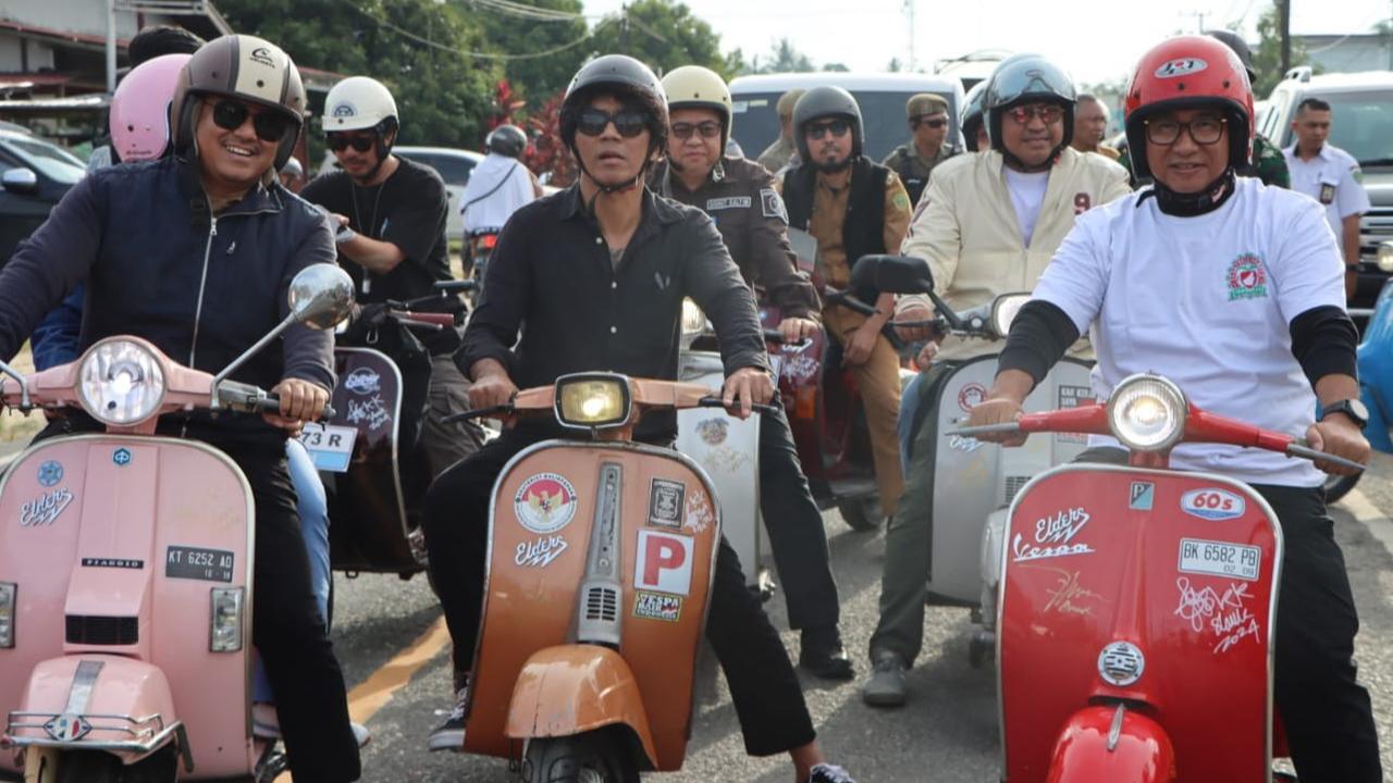 Pj Bupati PPU dan Pj Gubernur Kaltim Resmikan Bengkel Konversi Motor Listrik