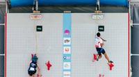 Kiromal Katibin, atlet panjat tebing kebanggaan Indonesia kembali memecahkan rekor dunia nomor Men&rsquo;s Speed/dok.International Federation of Sport Climbing