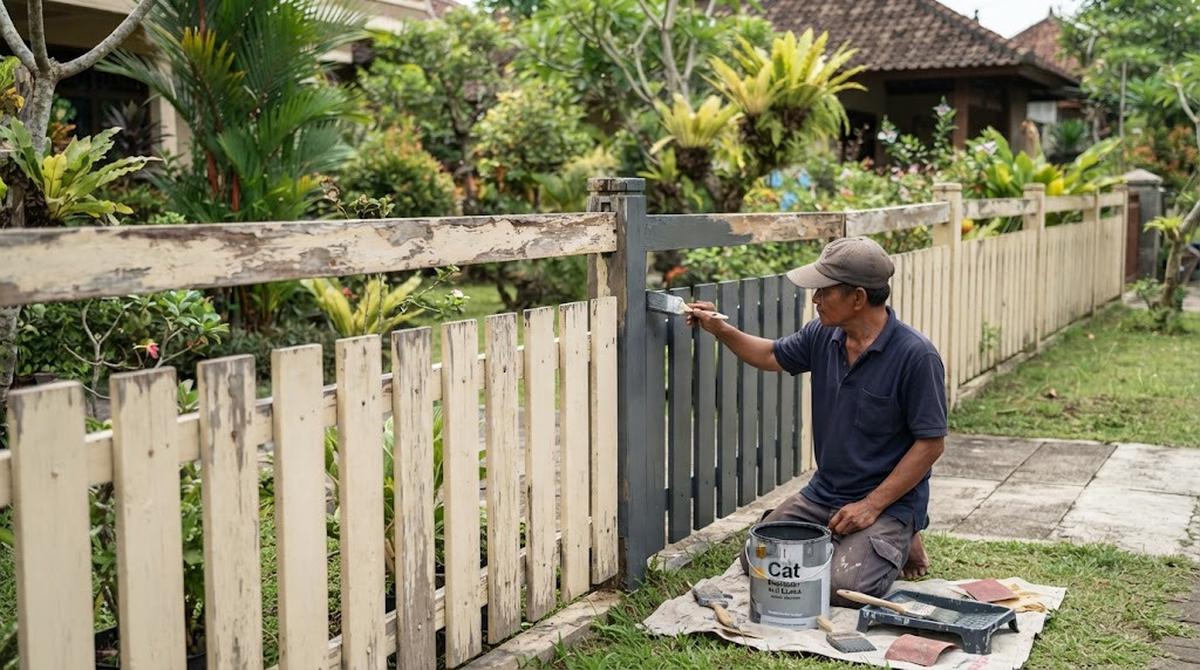 Lakukan Pengecatan Ulang Sebelum Kondisinya Terlalu Rusak