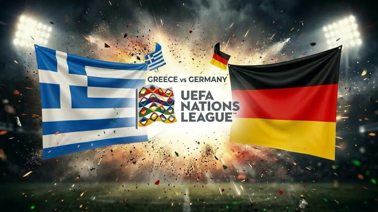 Ilustrasi Yunani Vs Jerman