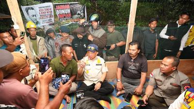 Warga Berterima Kasih Satgas PRR Perkuat Struktur Jembatan Enang-Enang