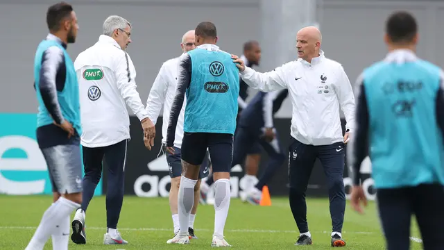 Kylian Mbappe Cedera Saat Sesi Latihan