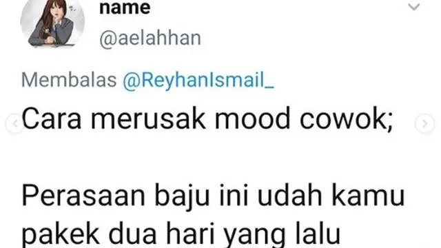 cara rusak mood cewek