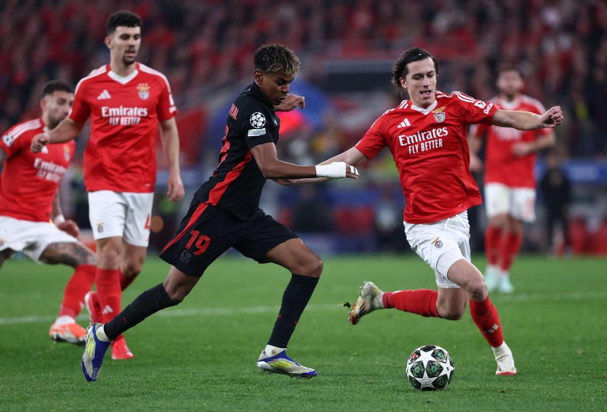 Barcelona vs Benfica di leg pertama 16 Besar Liga Champions
