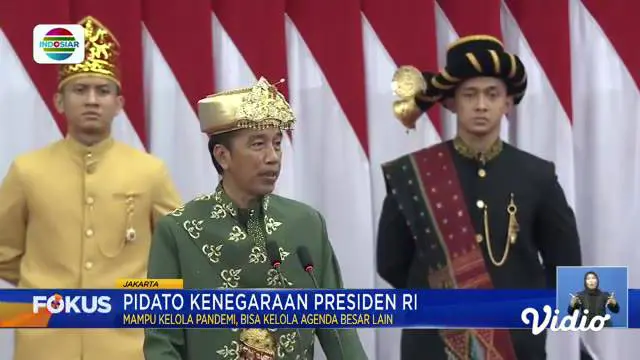 Fokus edisi (16/08) mengangkat beberapa topik berita di antaranya, Presiden Hadiri Sidang Tahunan MPR RI, Pengibaran Bendera di dalam Laut, Semarak Lomba HUT RI ke-77.